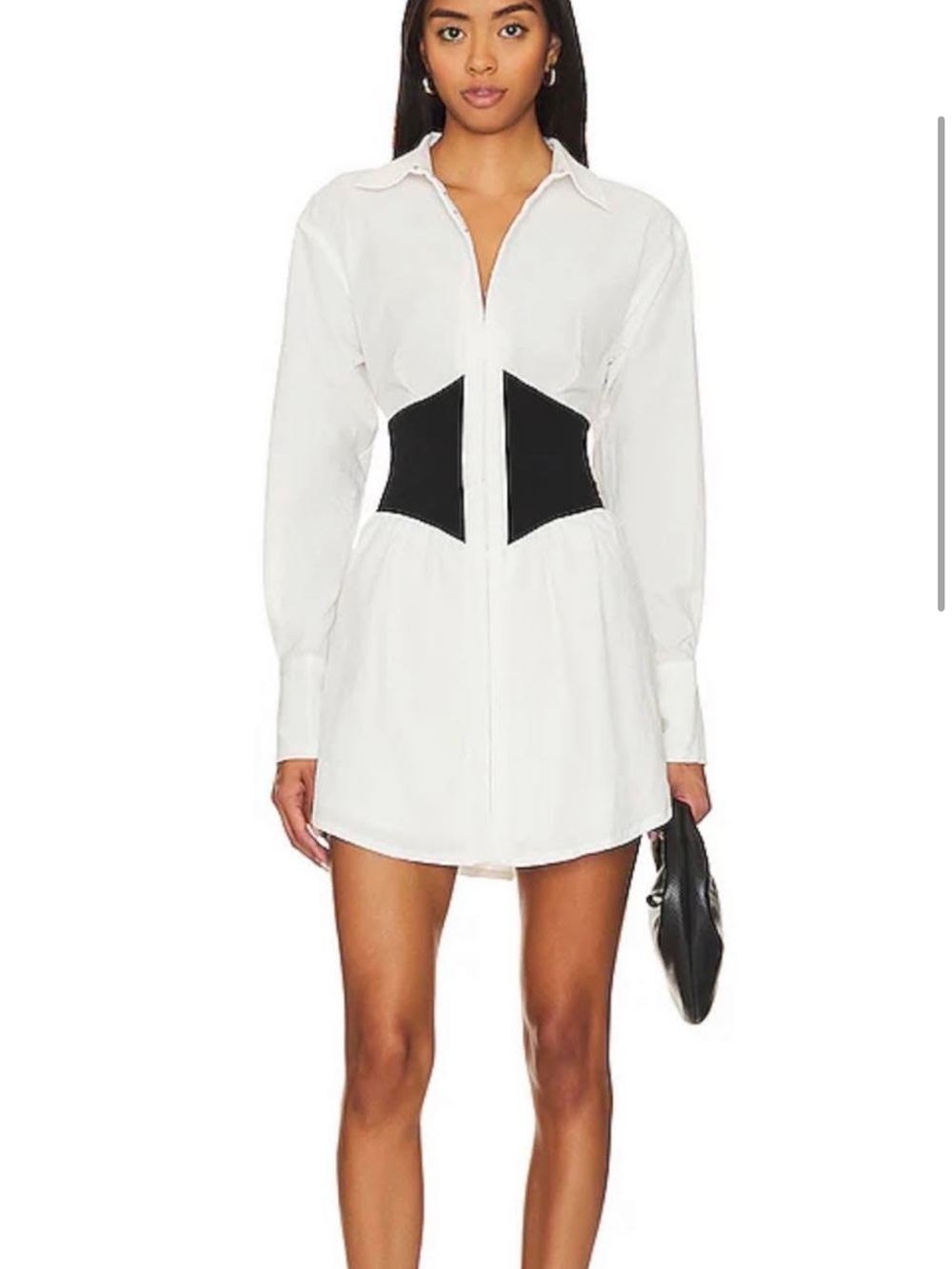 Sovere Reminisce Corset Shirt Dress